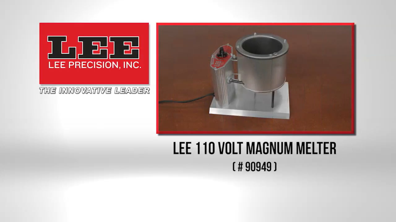 opplanet lee 110 volt magnum melter video