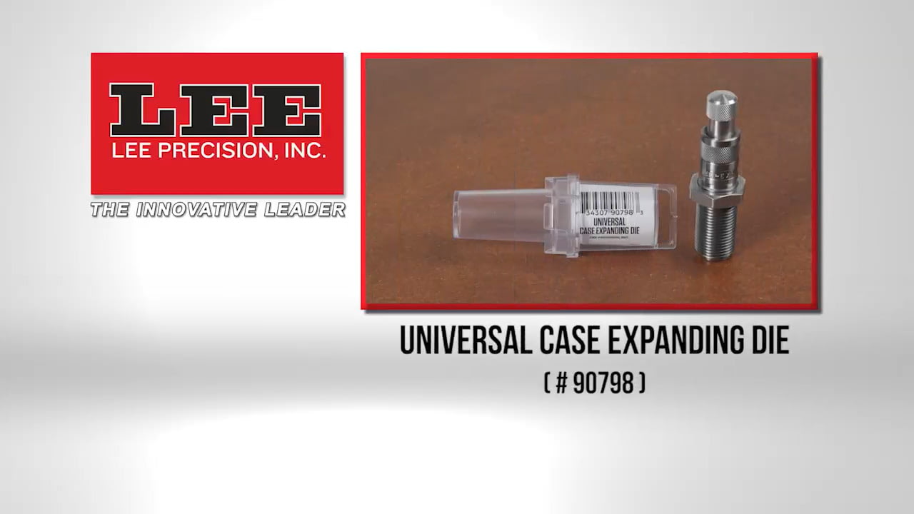 opplanet lee universal case expanding die video