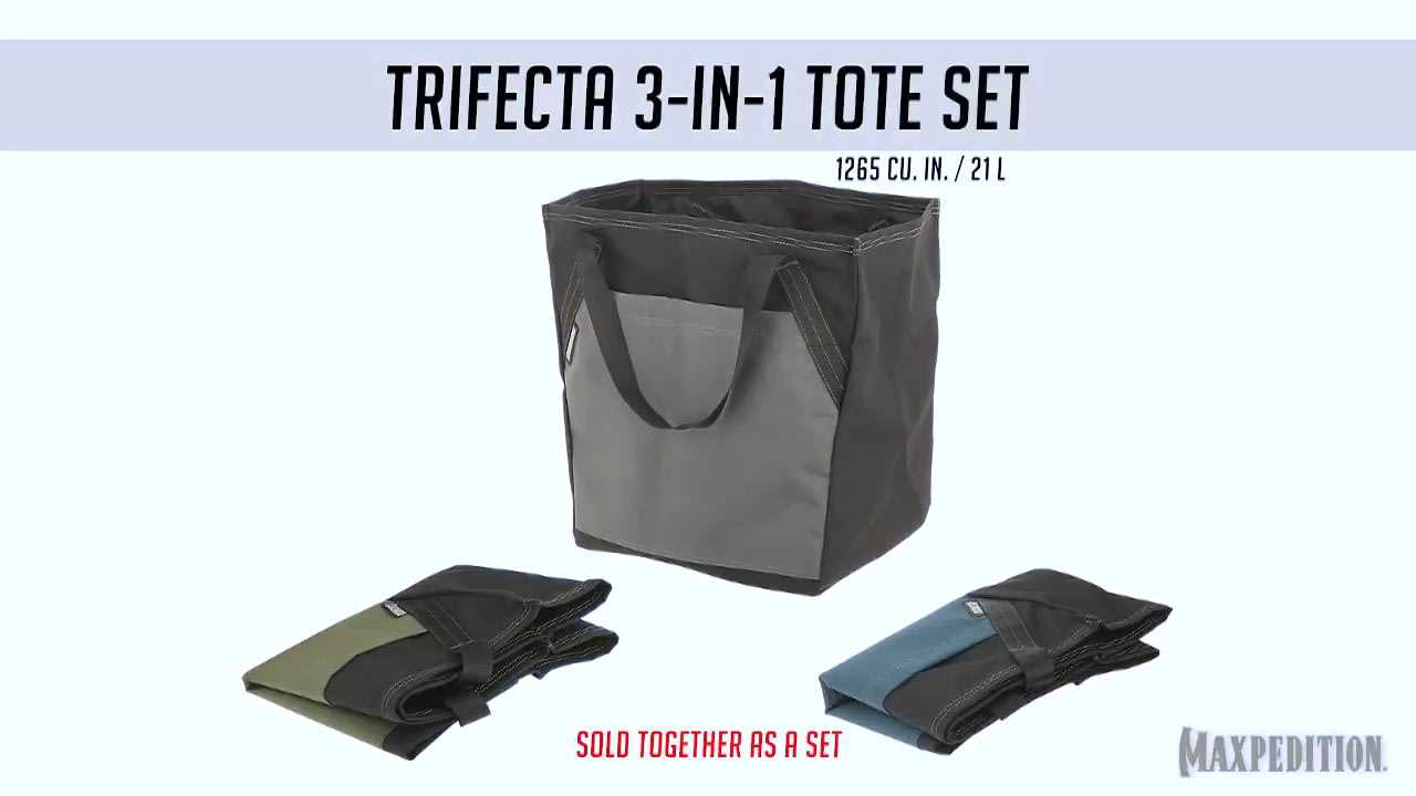 opplanet maxpedition trifecta 3in1 tote set 2131m video