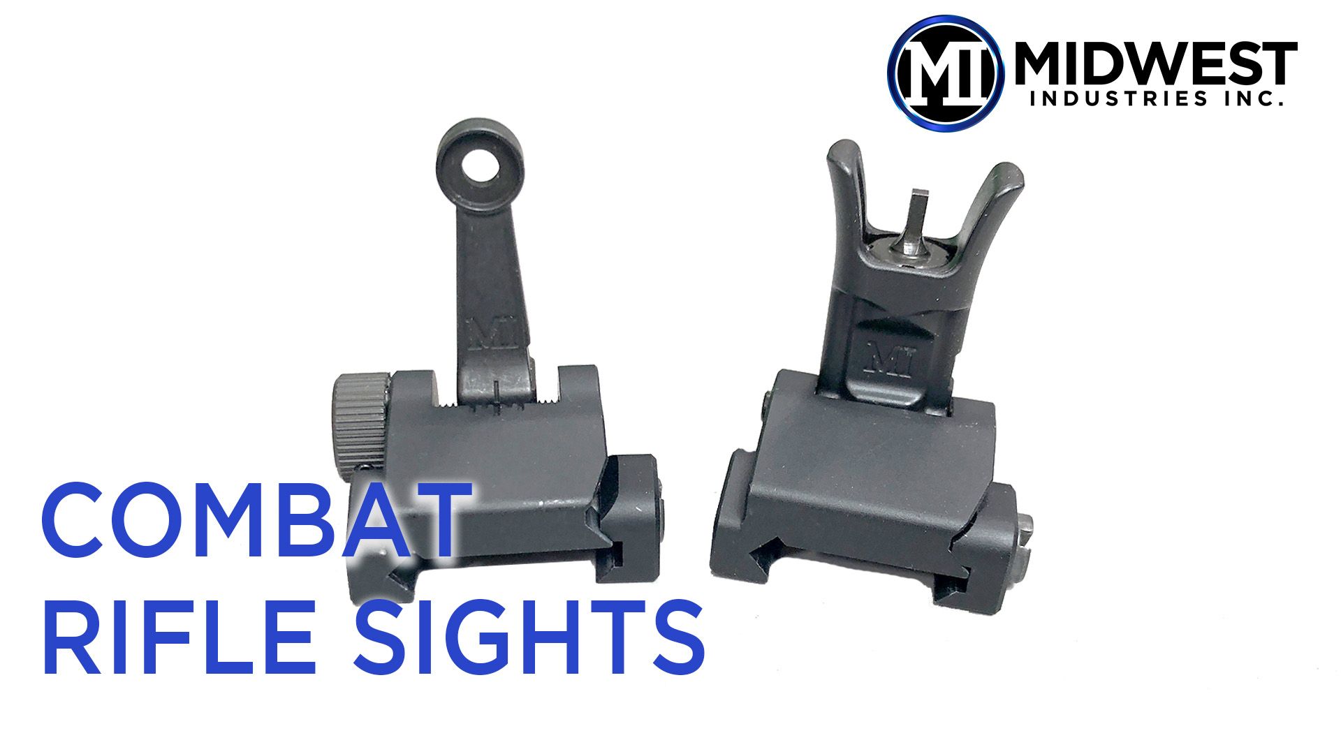 opplanet midwest industries combat rifle sights video