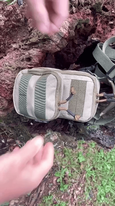 opplanet roaring fire brigos pocket organizer pouch video