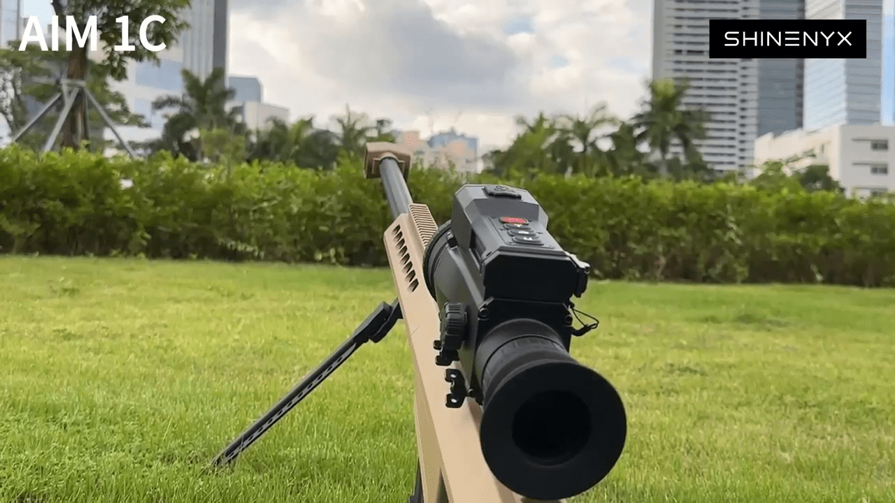 opplanet shinenyx aim1c 384 3 6x98mm thermal imaging rifle scope ni 1 video