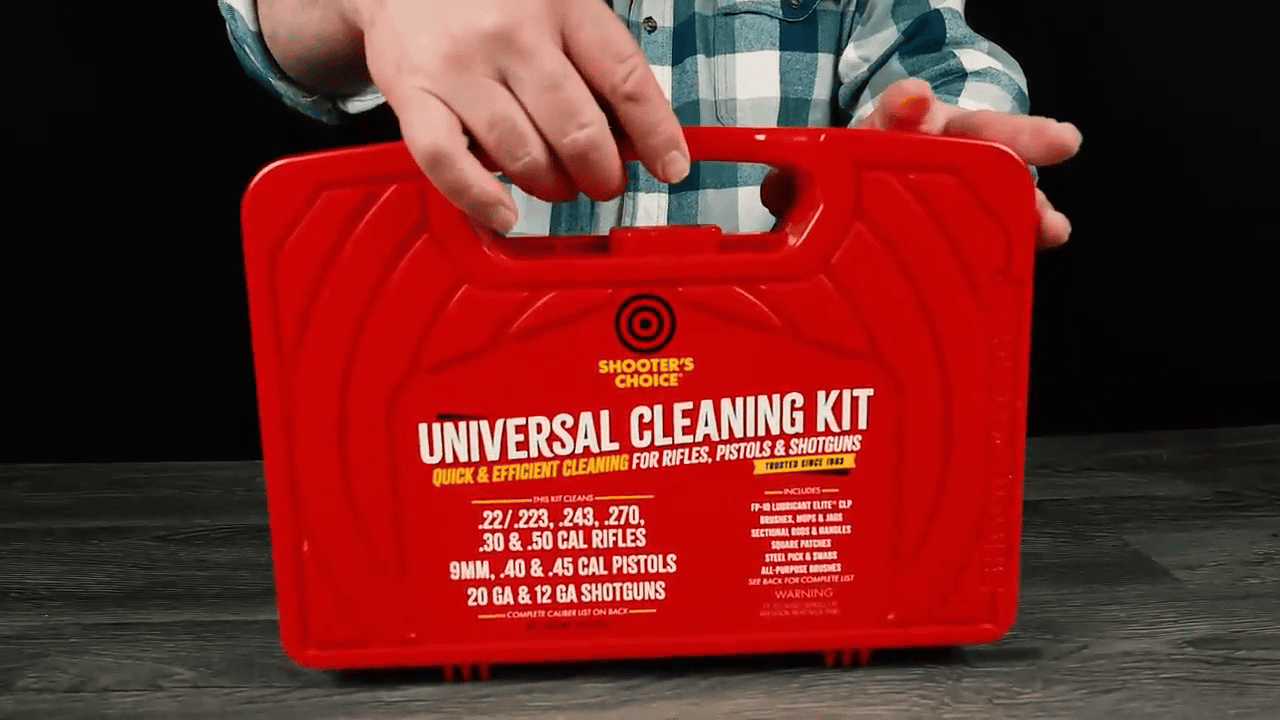opplanet shooters choice universal cleaning kit video