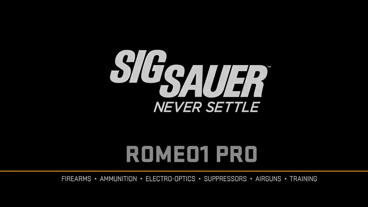 opplanet sig sauer romeo1pro video