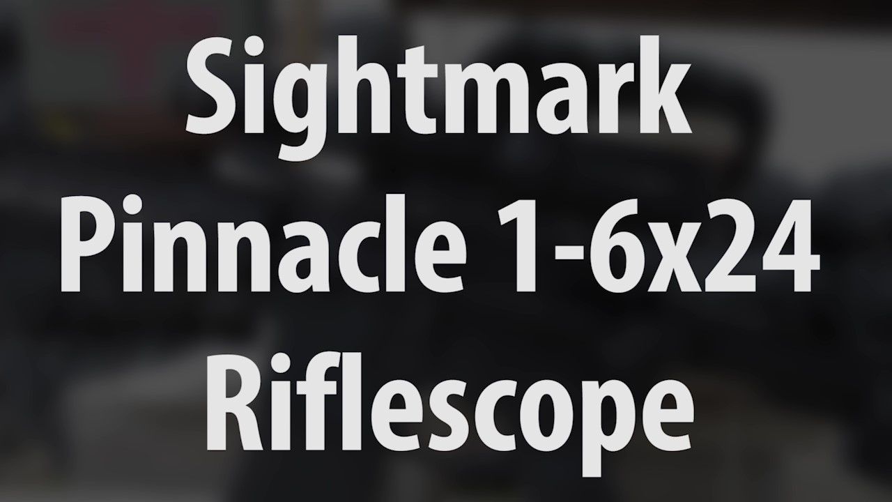opplanet sightmark 1 6x24ffp aac riflescope sm13028aac intro video