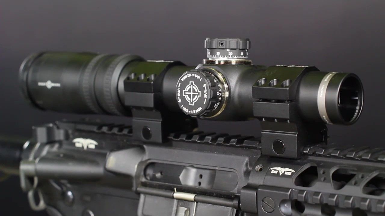 opplanet sightmark 1 6x24ffp tmd riflescope sm13028tmd demo video