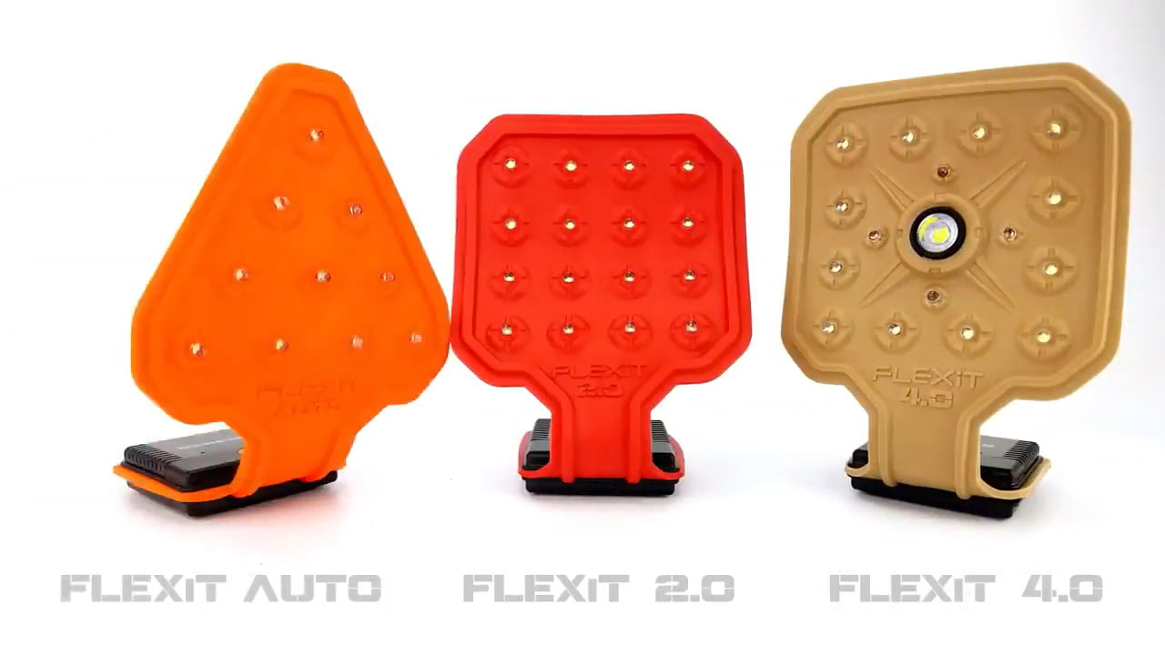 opplanet stkr concepts the flexit magnetic flexible flashlights video