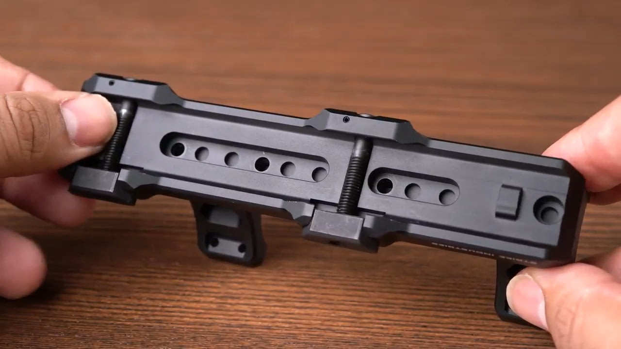 opplanet strike industries adjustable scope mount installation video