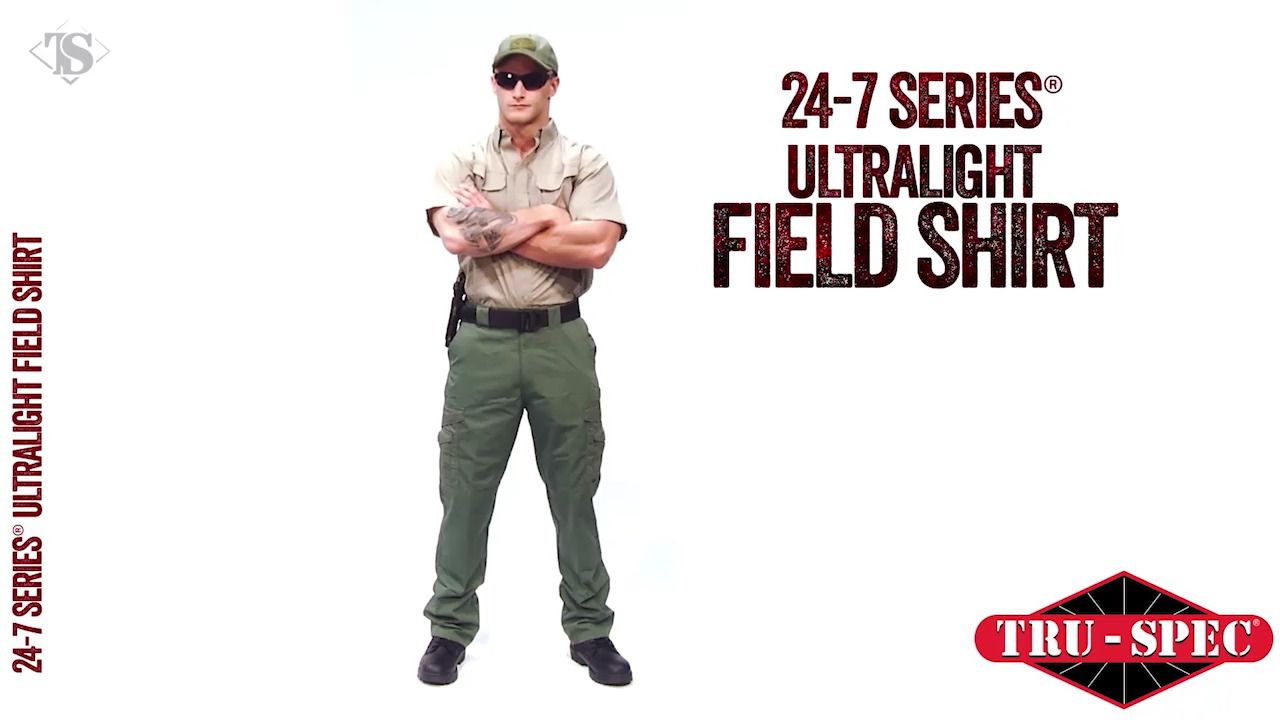 opplanet tru spec 24 7 series mens ultralight field shirt video