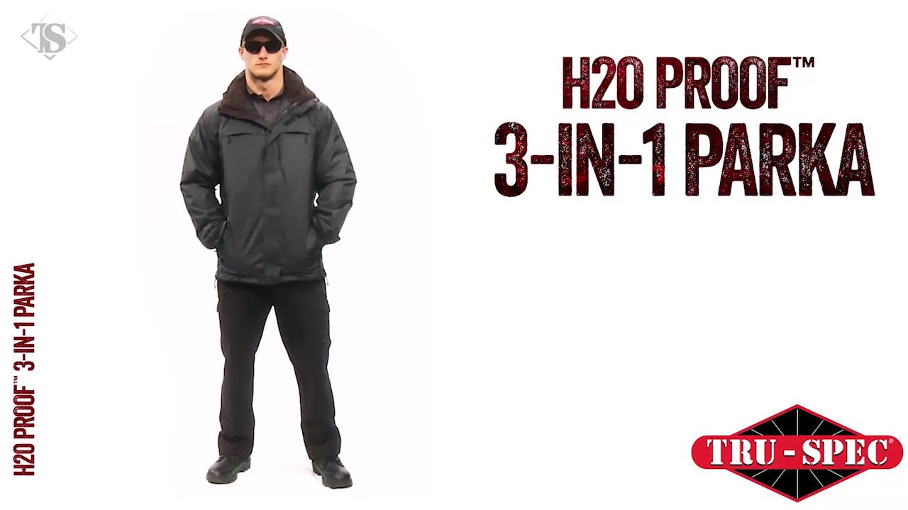 opplanet tru spec h2o proof 3 in 1 parka video