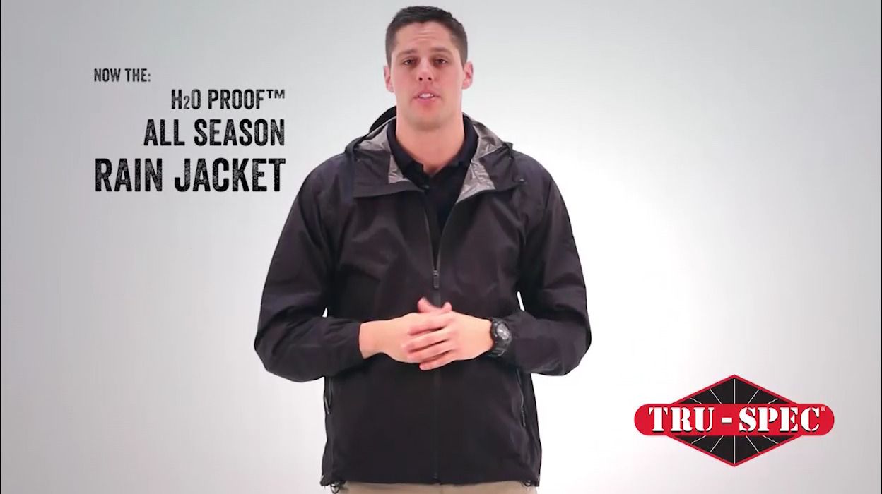 opplanet tru spec h2o proof all season rain jacket video