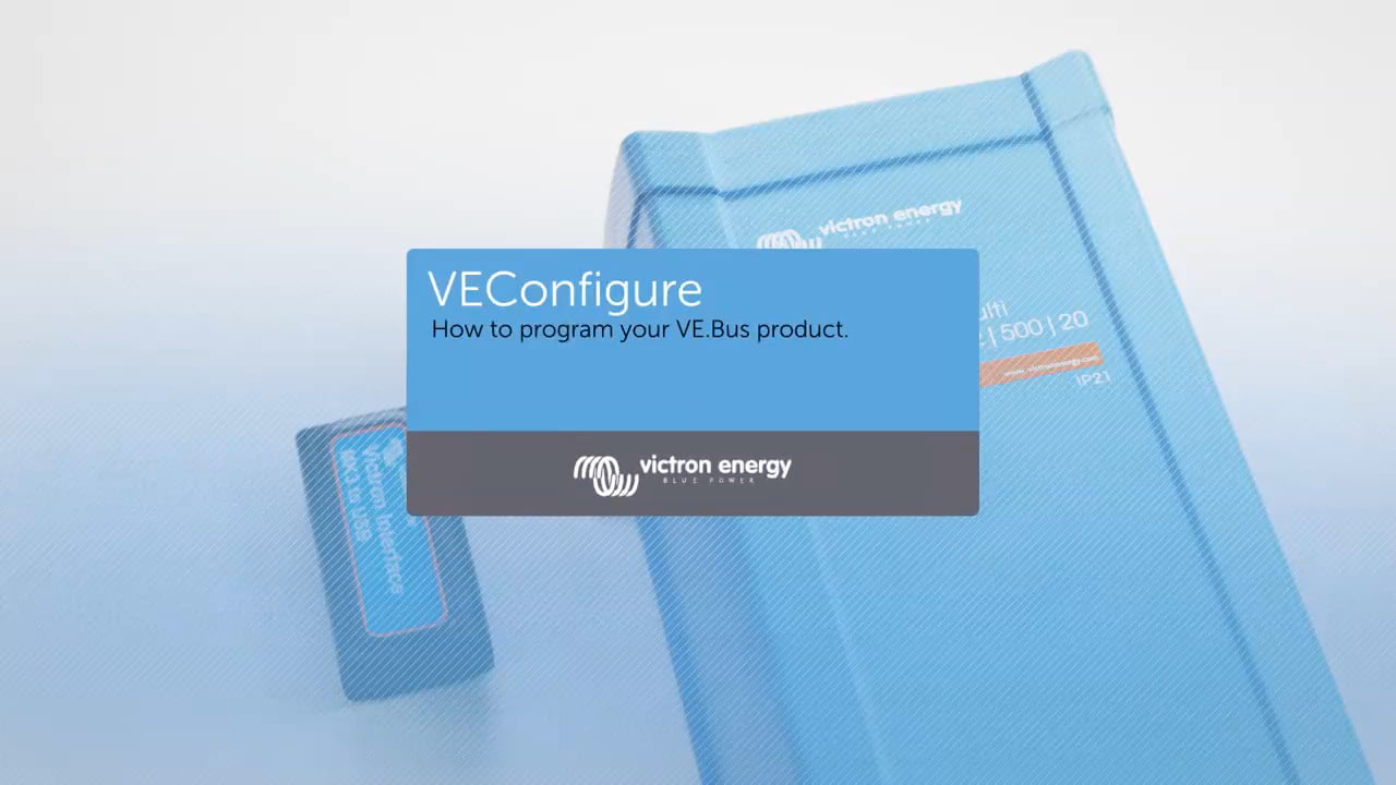 opplanet victron energy ve configure 3 basic video