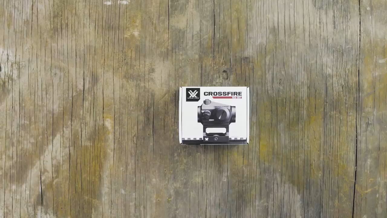 opplanet vortex crossfire red dot upgrade unboxing video