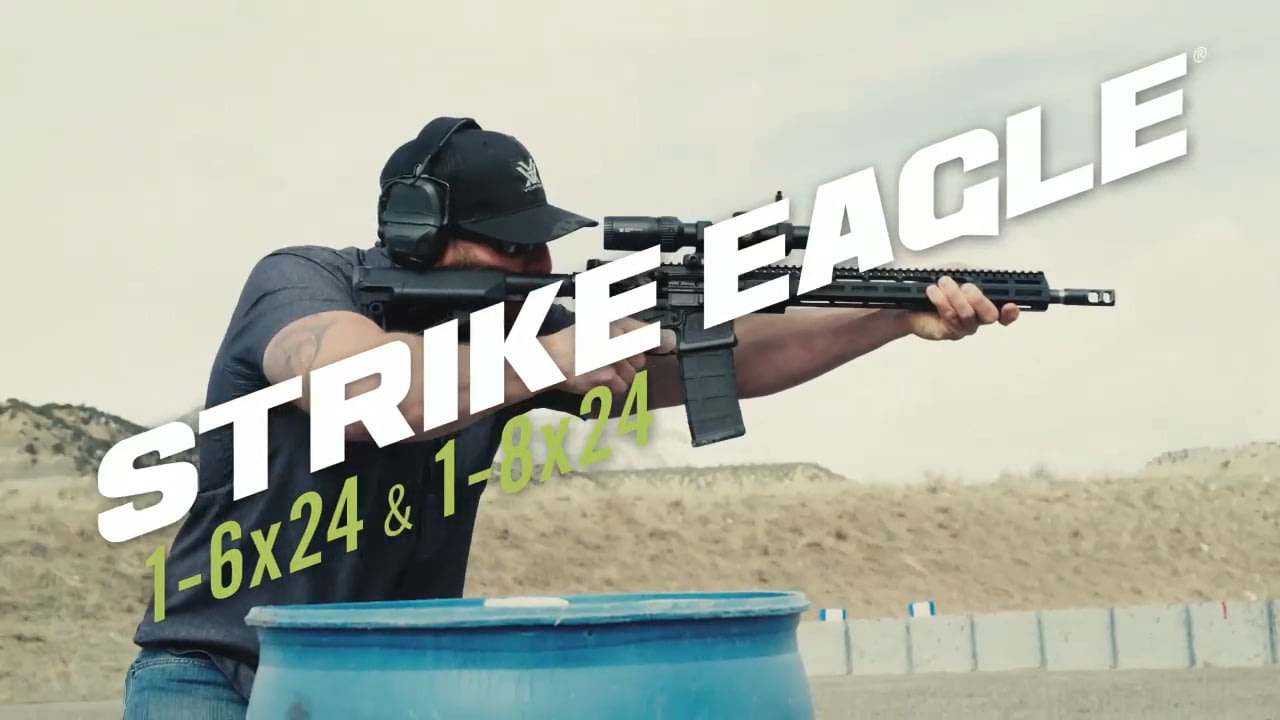 opplanet vortex strike eagle 1 6x24 and 1 8x24 updated riflescopes video